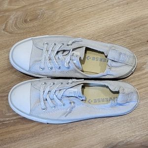 Converse cloth slip on shoes